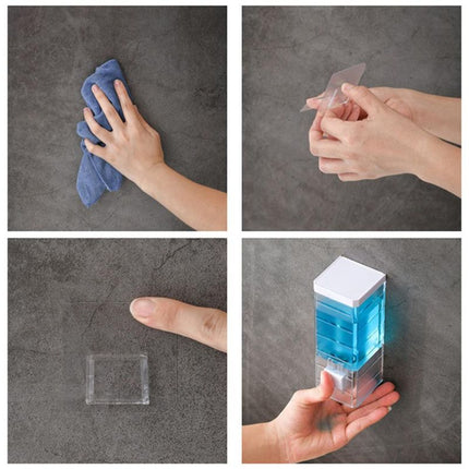 Wanddispenser voor zeep en shampoo