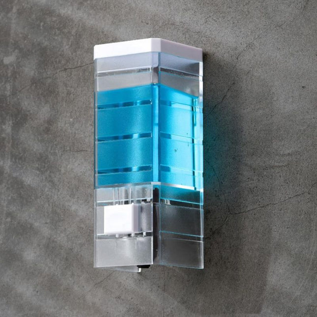 Wanddispenser voor zeep en shampoo