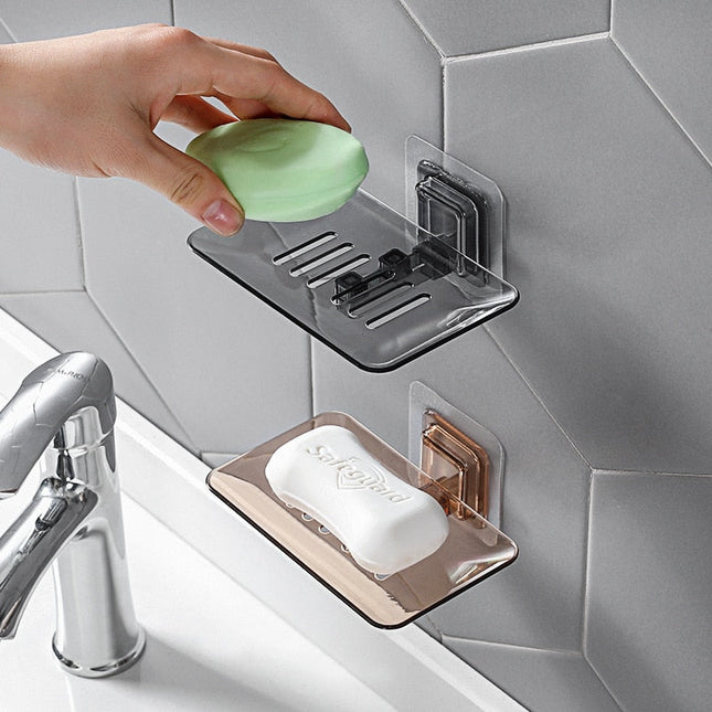 Kunststof zeephouder voor in de douche