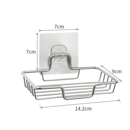 RVS zeephouder voor wand zonder boren
