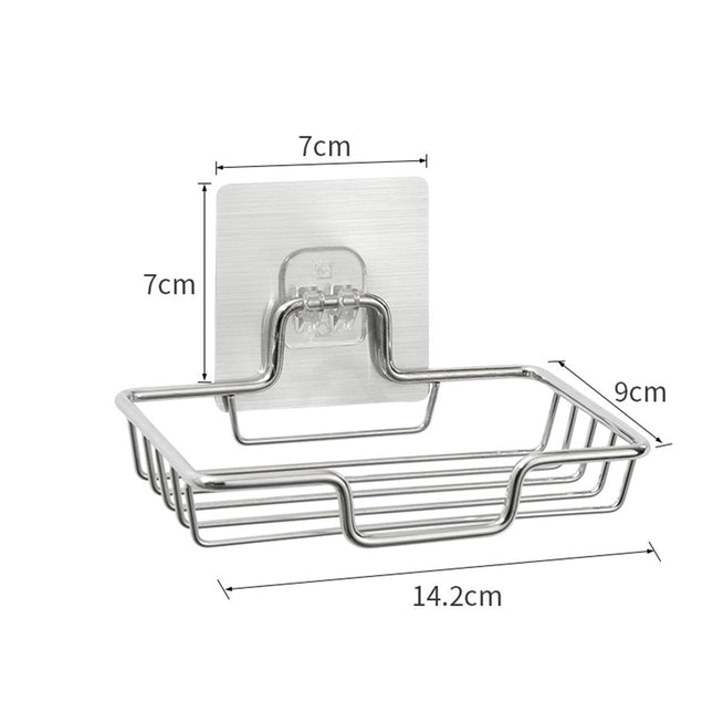RVS zeephouder voor wand zonder boren