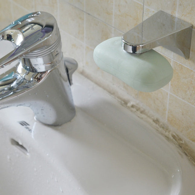 Verchroomde magnetische zeephouder voor wastafel