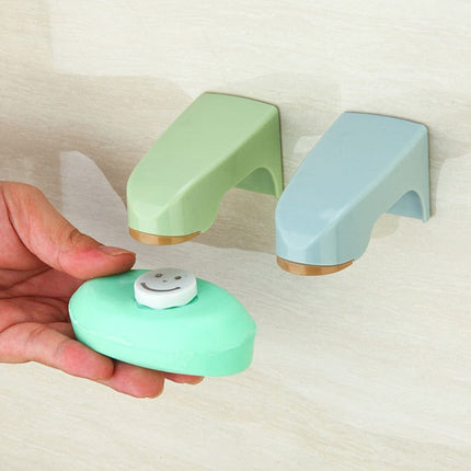 Groene magnetische zeephouder voor badkamer