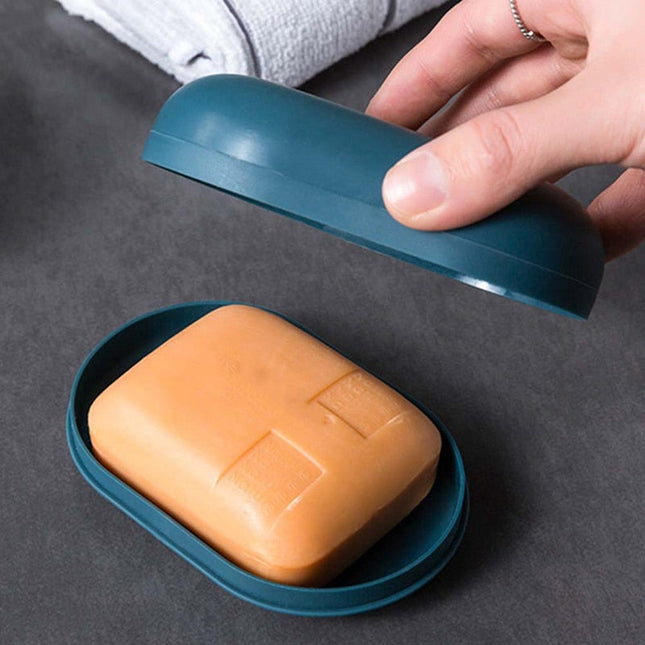 Compacte zeepdoos voor op reis