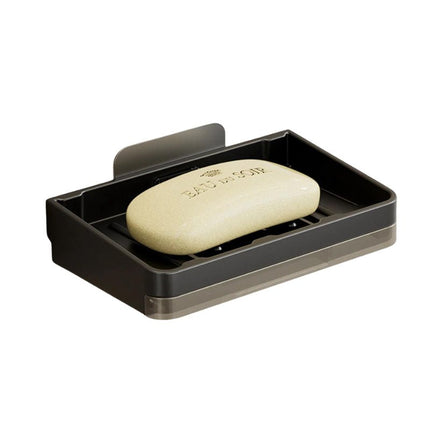 Zeephouder voor muur met opvangbak