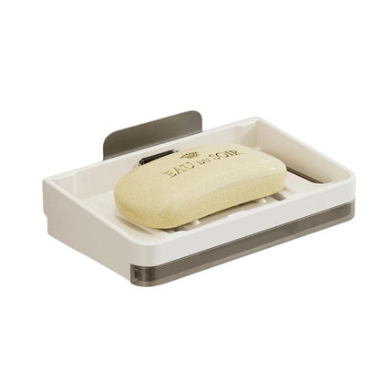 Zeephouder voor muur met opvangbak