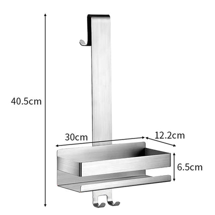 Hangend RVS doucherek voor douchewand