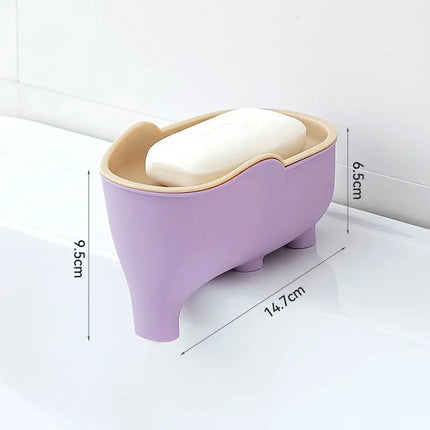 Design zeephouder in olifant vorm