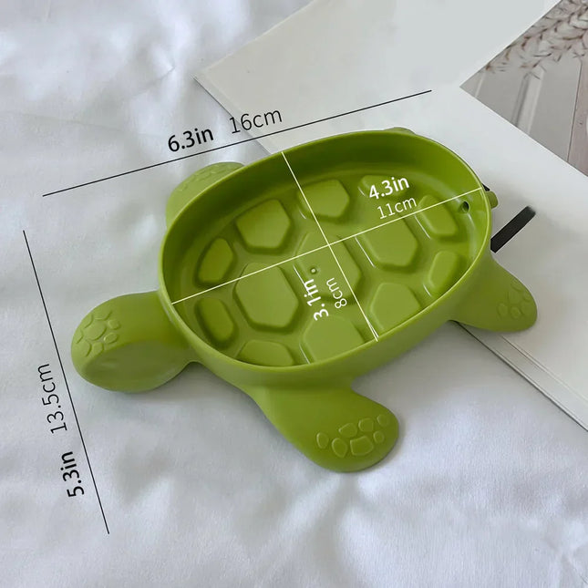 Originele zeephouder in schildpad vorm