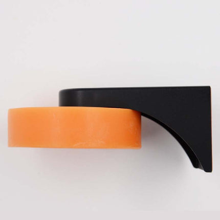 Zwarte magnetische houder voor zeep