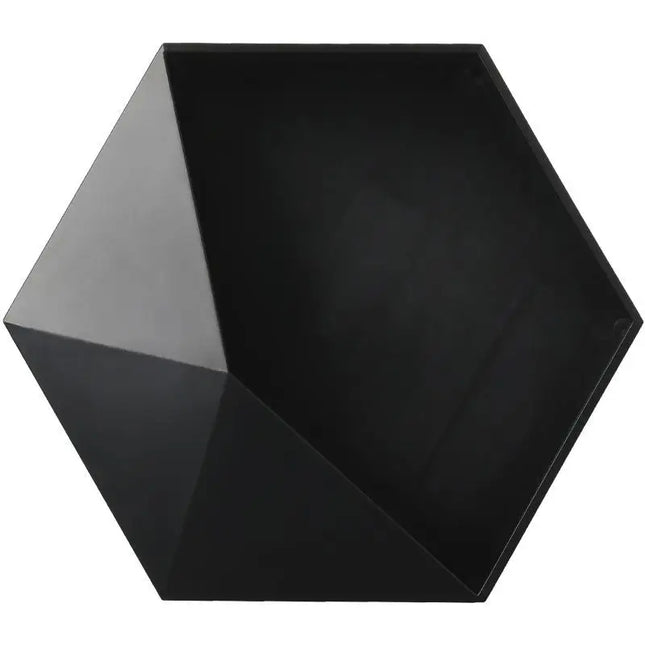Hexagonaal wandrek voor in de douche