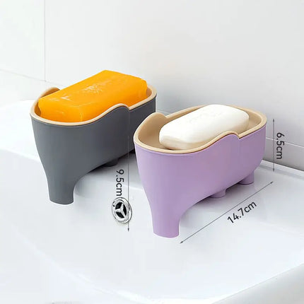 Design zeephouder in olifant vorm