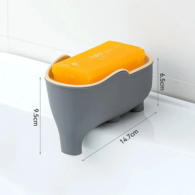 Design zeephouder in olifant vorm