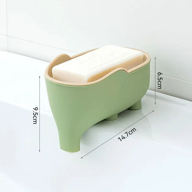 Design zeephouder in olifant vorm