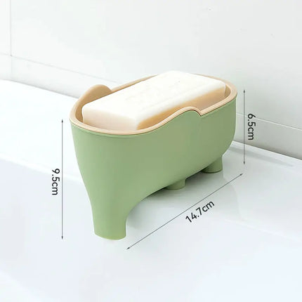 Design zeephouder in olifant vorm