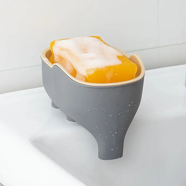 Design zeephouder in olifant vorm