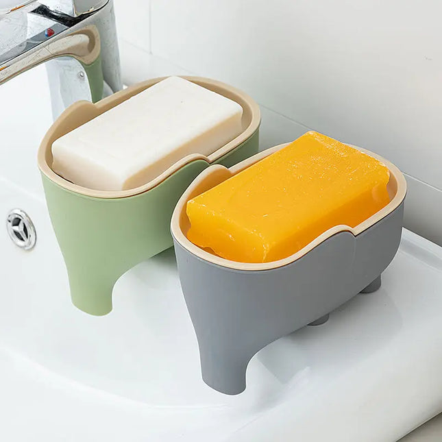 Design zeephouder in olifant vorm
