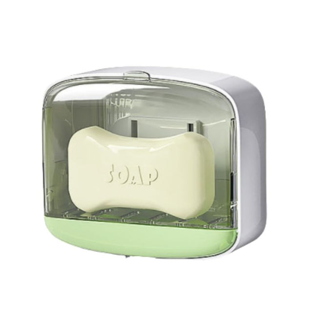 Zelfklevende zeepdoos voor aan de muur