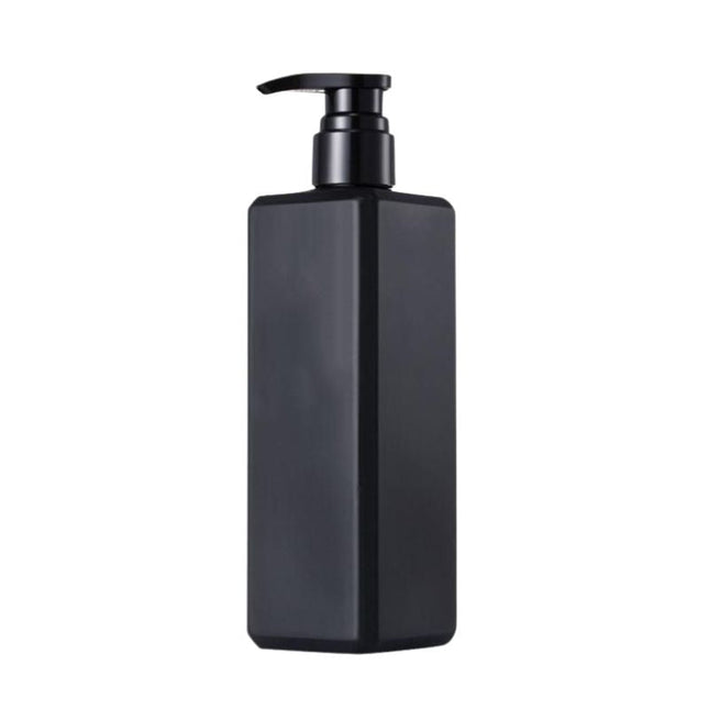 Zwarte zeepdispenser 500ml navulbaar