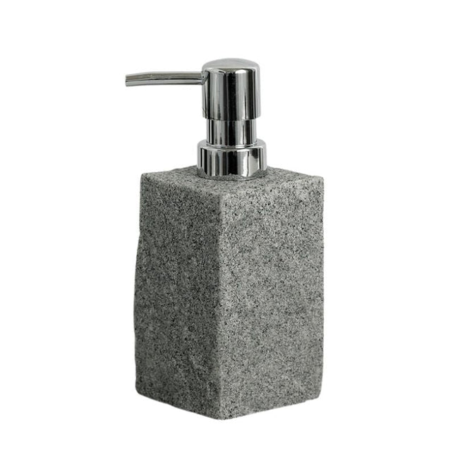 Zeepdispenser met grijze granietlook