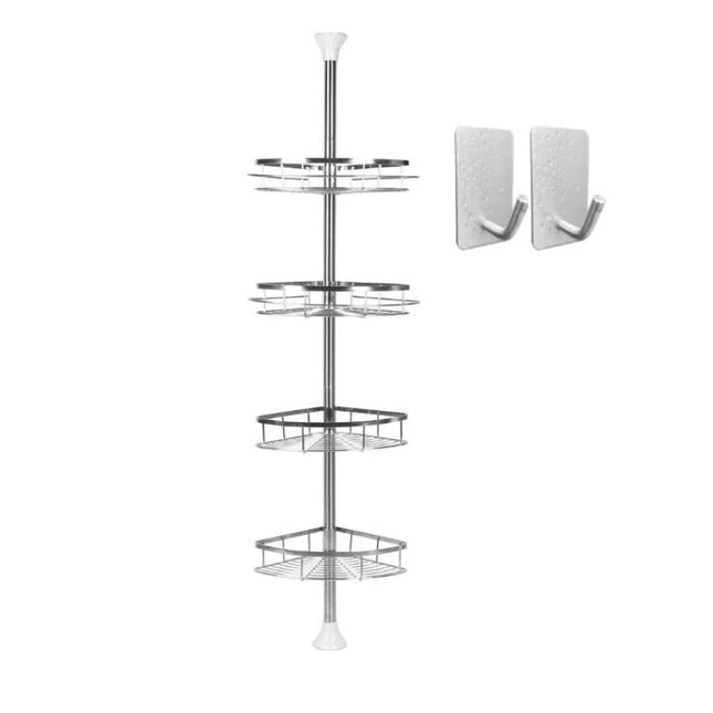 Telescopisch RVS hoek doucherek