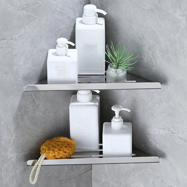 Aluminium hoek doucherek voor badkamer