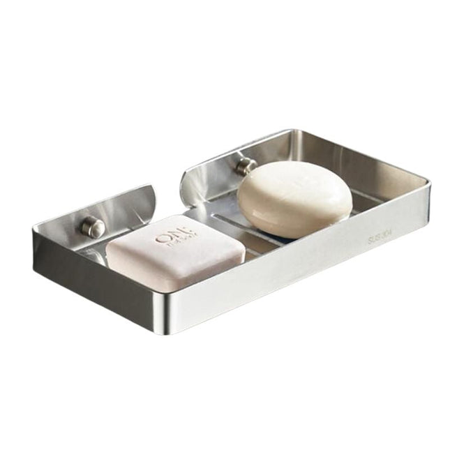 Grote dubbele RVS zeephouder