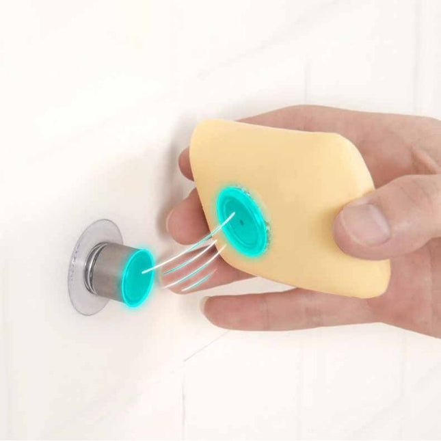 Magnetische zeephouder met zuignap