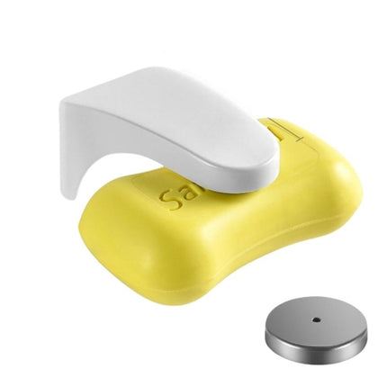 Witte magnetische houder voor zeep