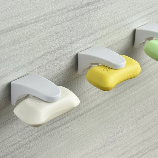 Witte magnetische houder voor zeep