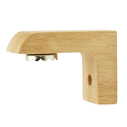 Houten magnetische houder voor zeep
