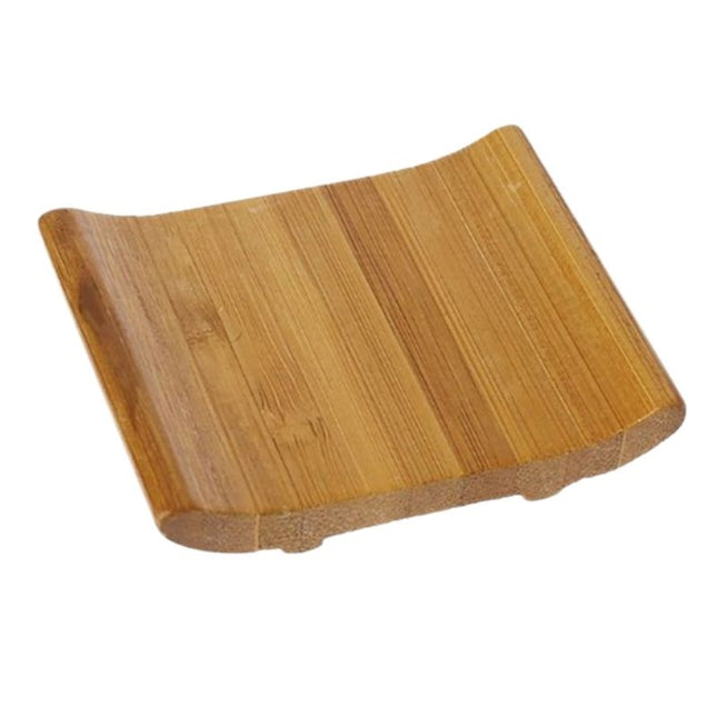 Klein bamboe zeepbakje voor wastafel