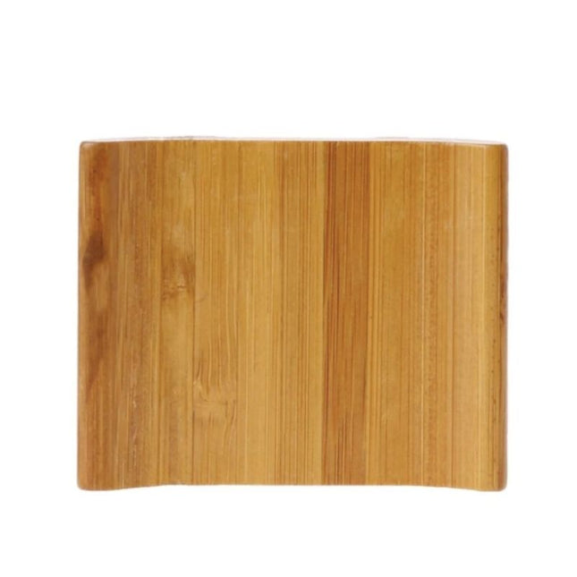 Klein bamboe zeepbakje voor wastafel