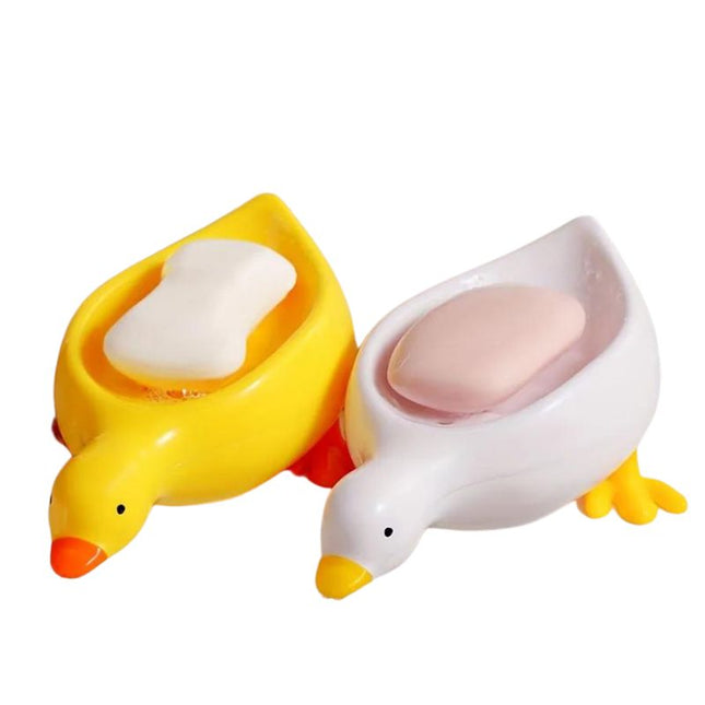 Leuke zeephouder in eendenvorm