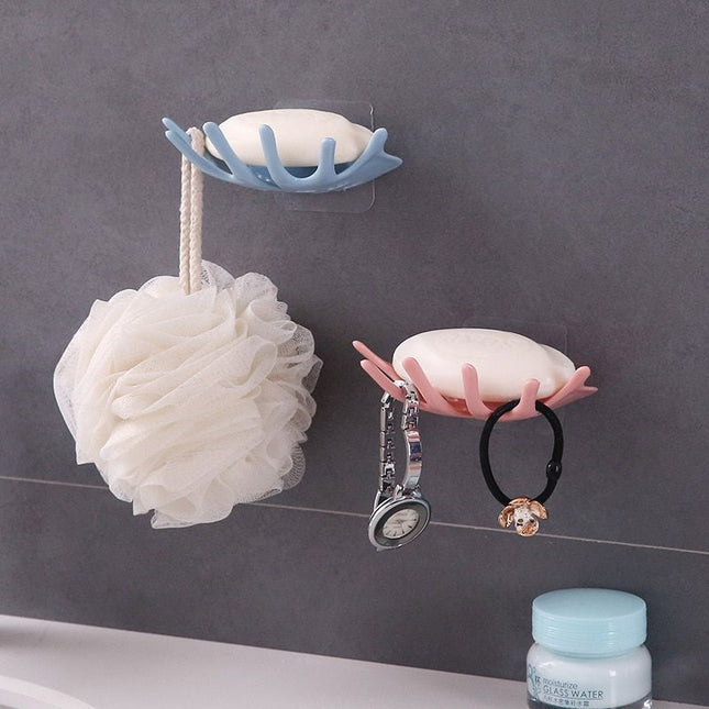 Hangende zeephouder voor de douche