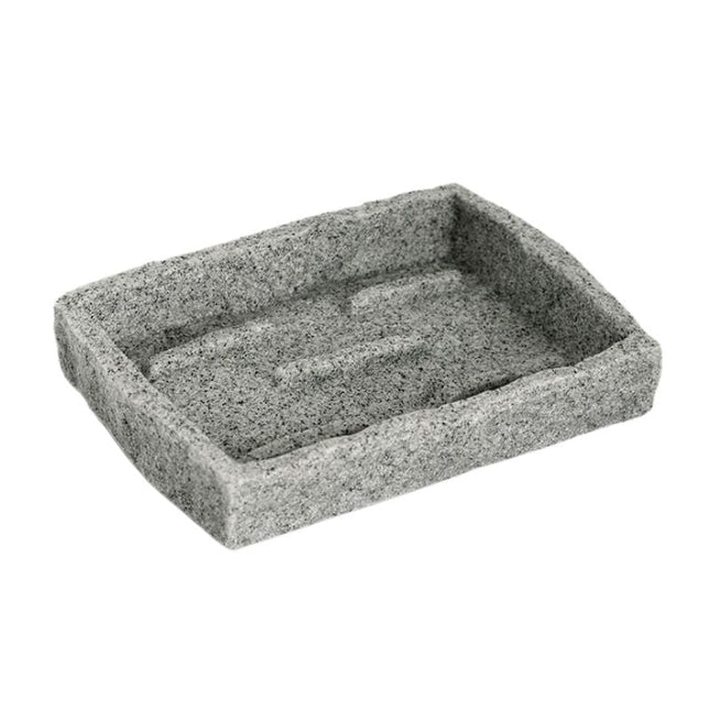 Zeepbakje met stoere granietlook