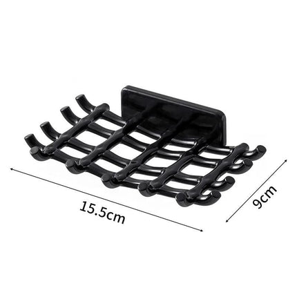 Originele drainerende zeephouder voor muur