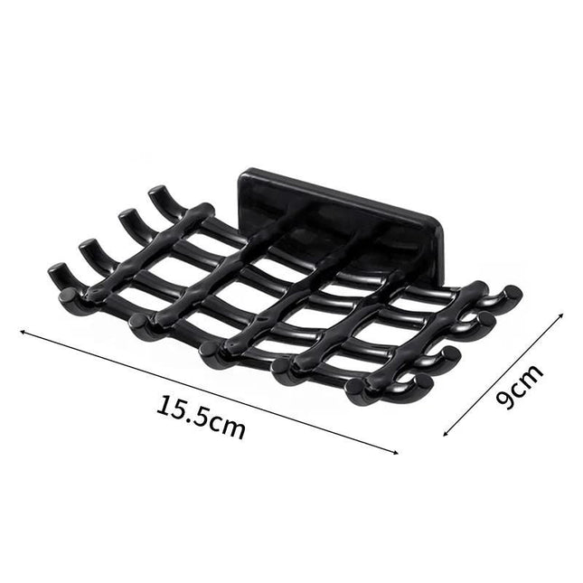 Originele drainerende zeephouder voor muur