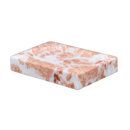 Roze marmeren zeepschaal voor badkamer