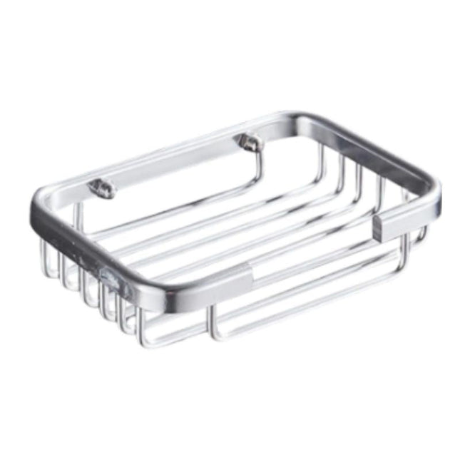 RVS zeepmandje zelfklevend voor de muur