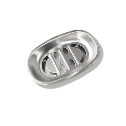 Eenvoudige RVS zeephouder met gaatjes