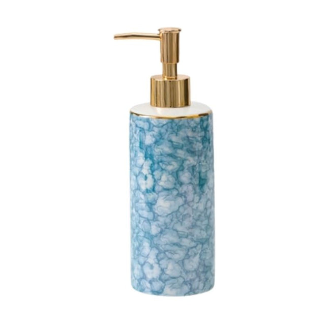 Keramieken zeepdispenser met marmer effect