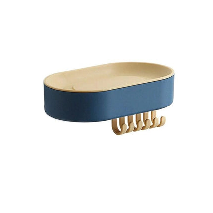 Wand zeephouder met 5 haakjes