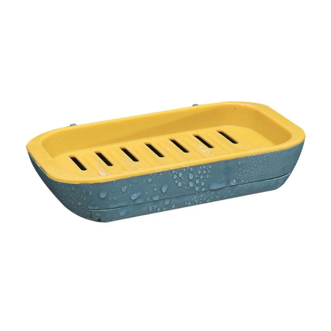 Zeepbakje met lekbakje voor douche