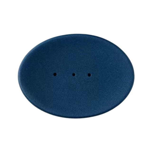 Ovaal keramieken zeepbakje met gaatjes