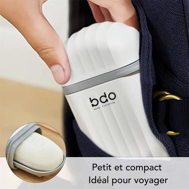 Handige zeepdoos voor op reis