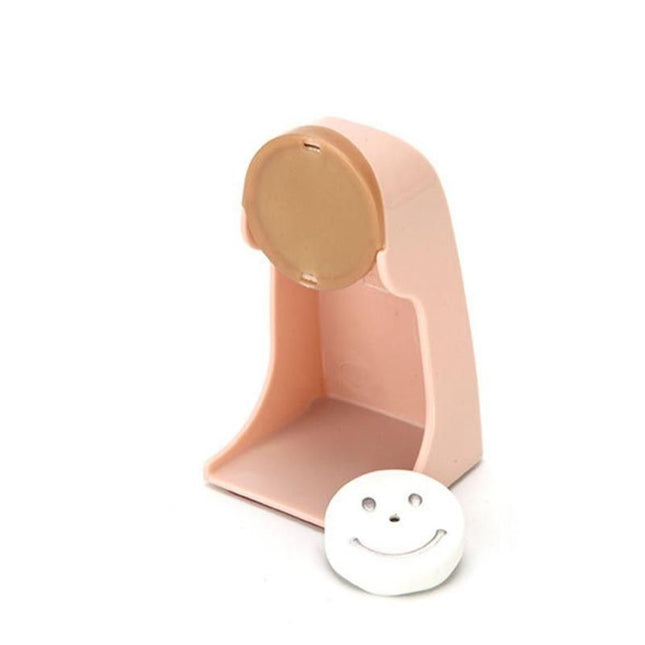 Roze magnetische zeephouder voor aanrecht
