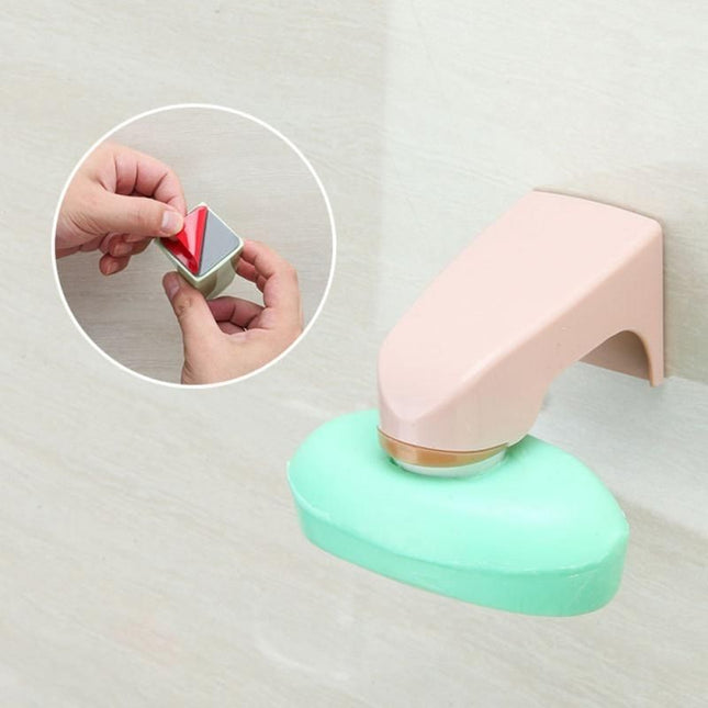 Roze magnetische zeephouder voor aanrecht