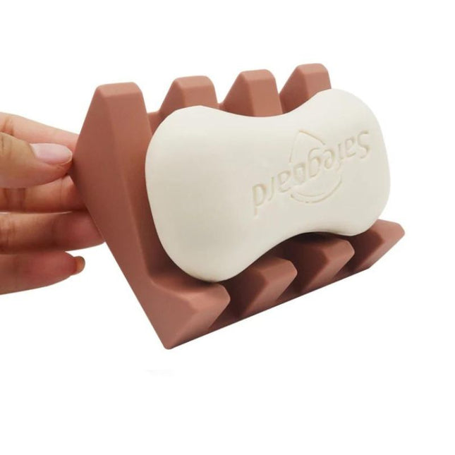 Design siliconen zeephouder met ribbels