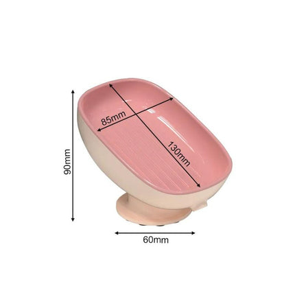 Zeephouder met zuignap voor wastafel